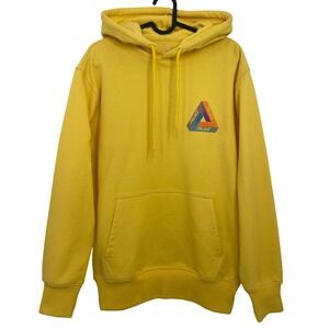 Palace Skateboards Tri-Dart Hood 2020 Pale Yellow Small